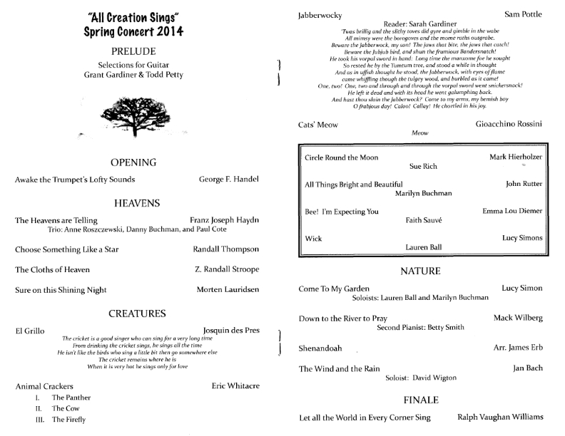 Spring 2014-5